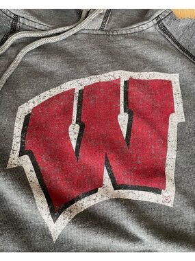 University of Wisconsin Madison Signature distressed motion W sweatshirt